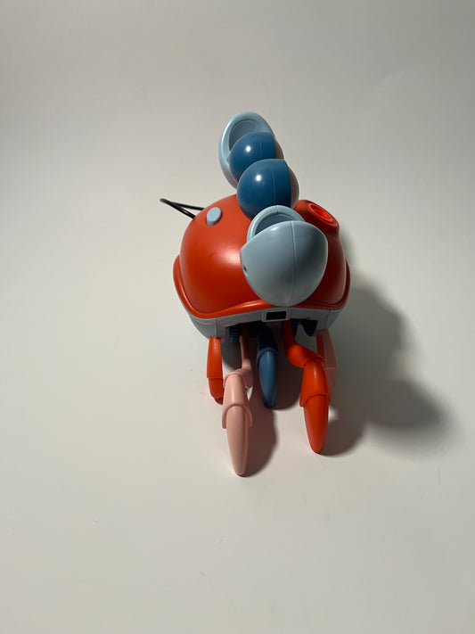 Switch-Adapted Crab Bubble Blower (walk + music)