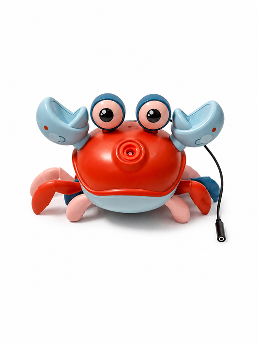 Switch-Adapted Crab Bubble Blower (walk + music)