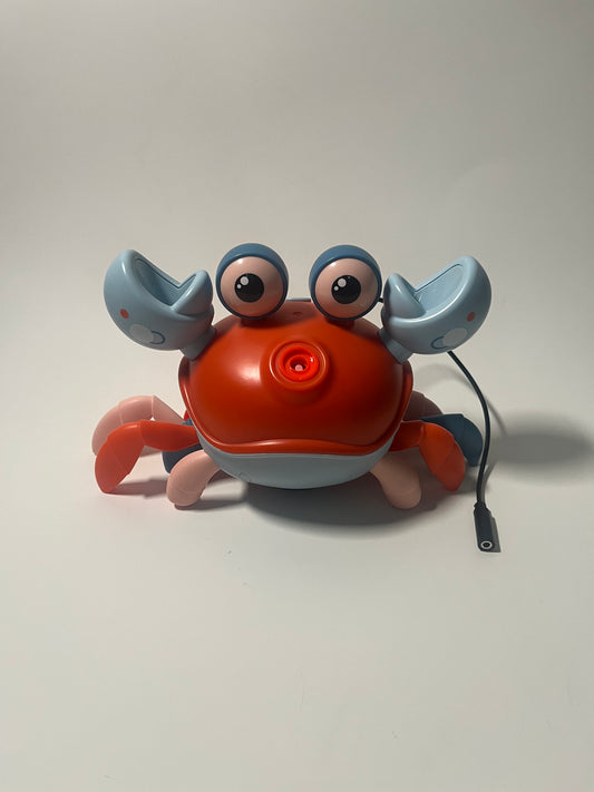 Switch-Adapted Crab Bubble Blower (walk + music)