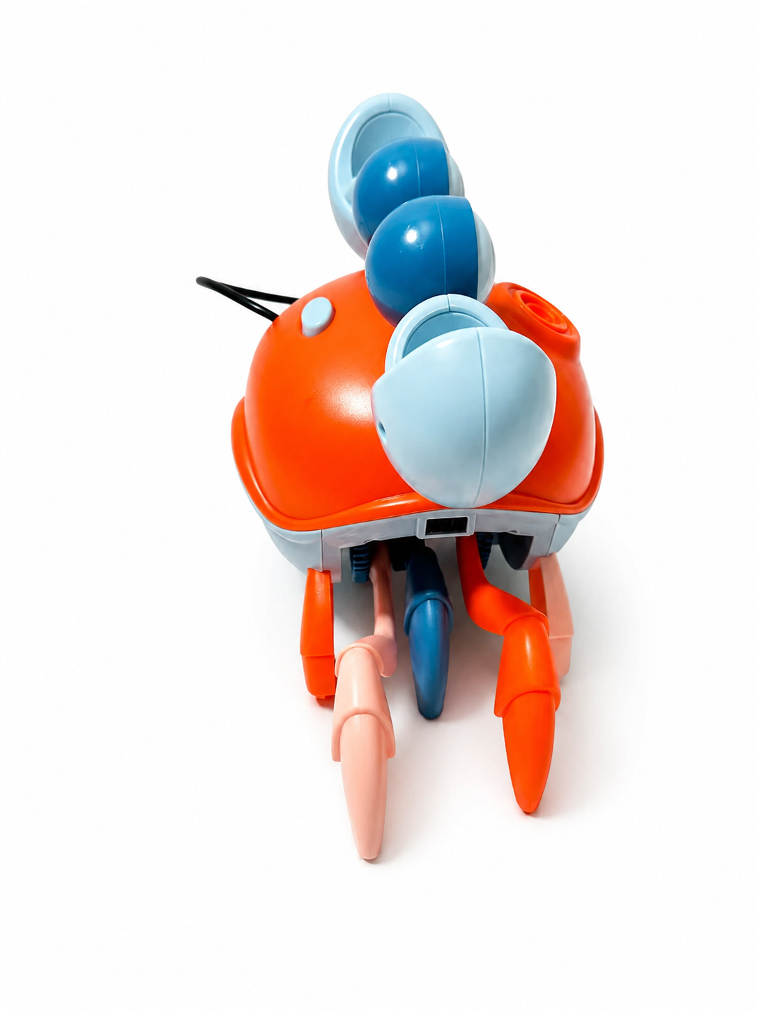 Switch-Adapted Crab Bubble Blower (walk + music)