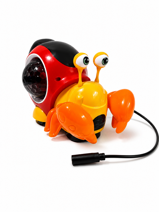 Switch-Adapted Light Up Crab Toy