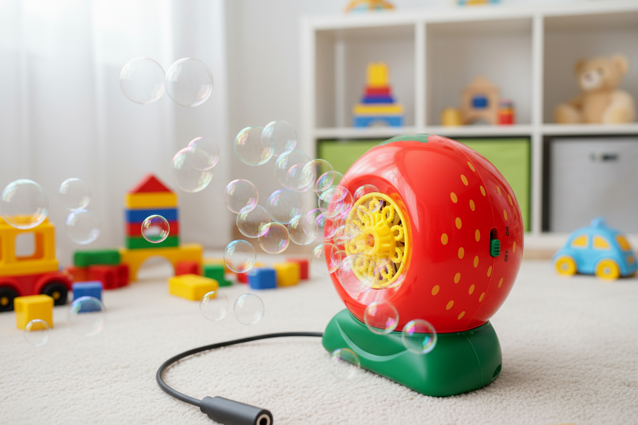 Switch-Adapted Small Bubble Blower